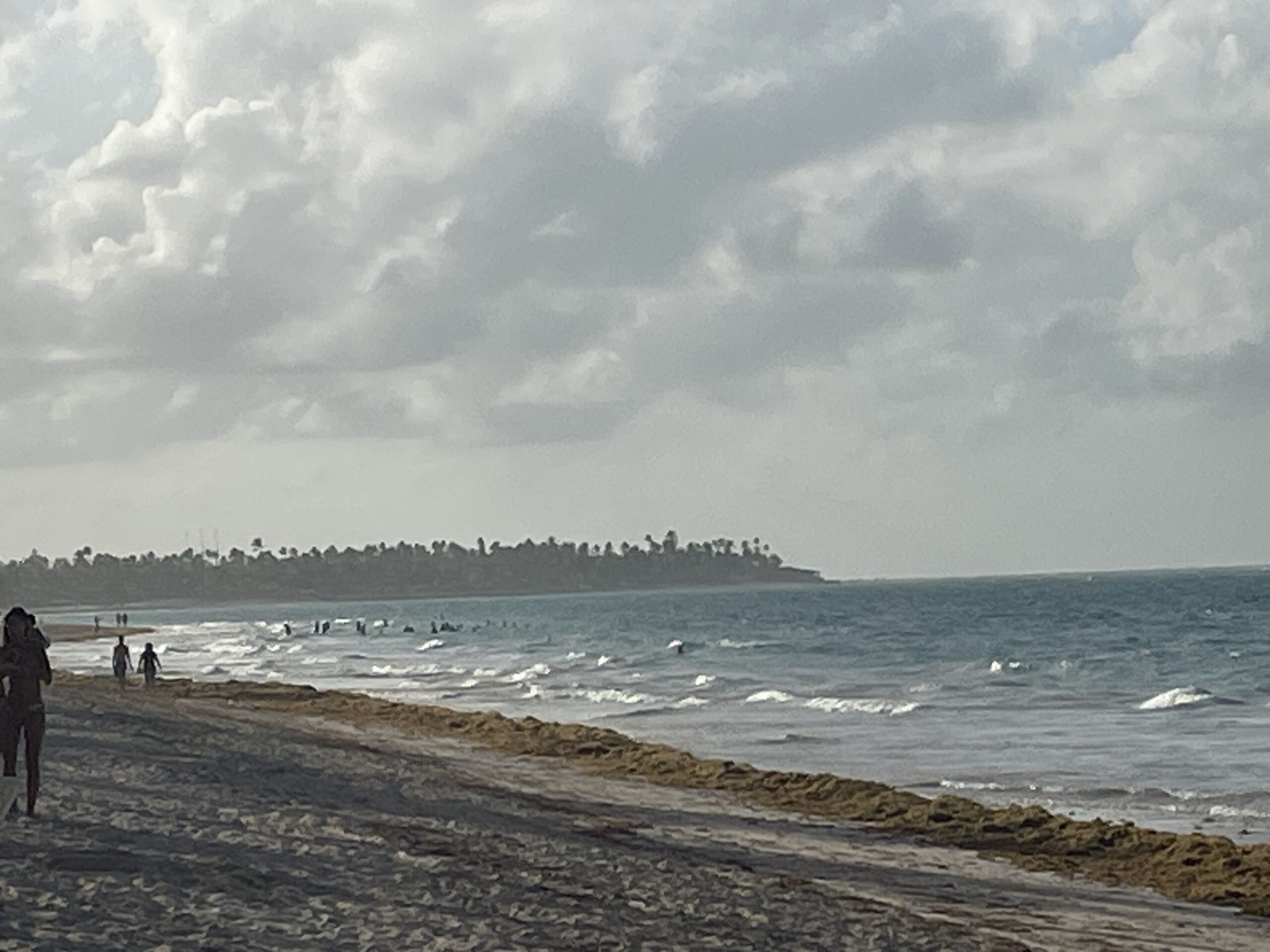 A beautiful beach in the Caribbean