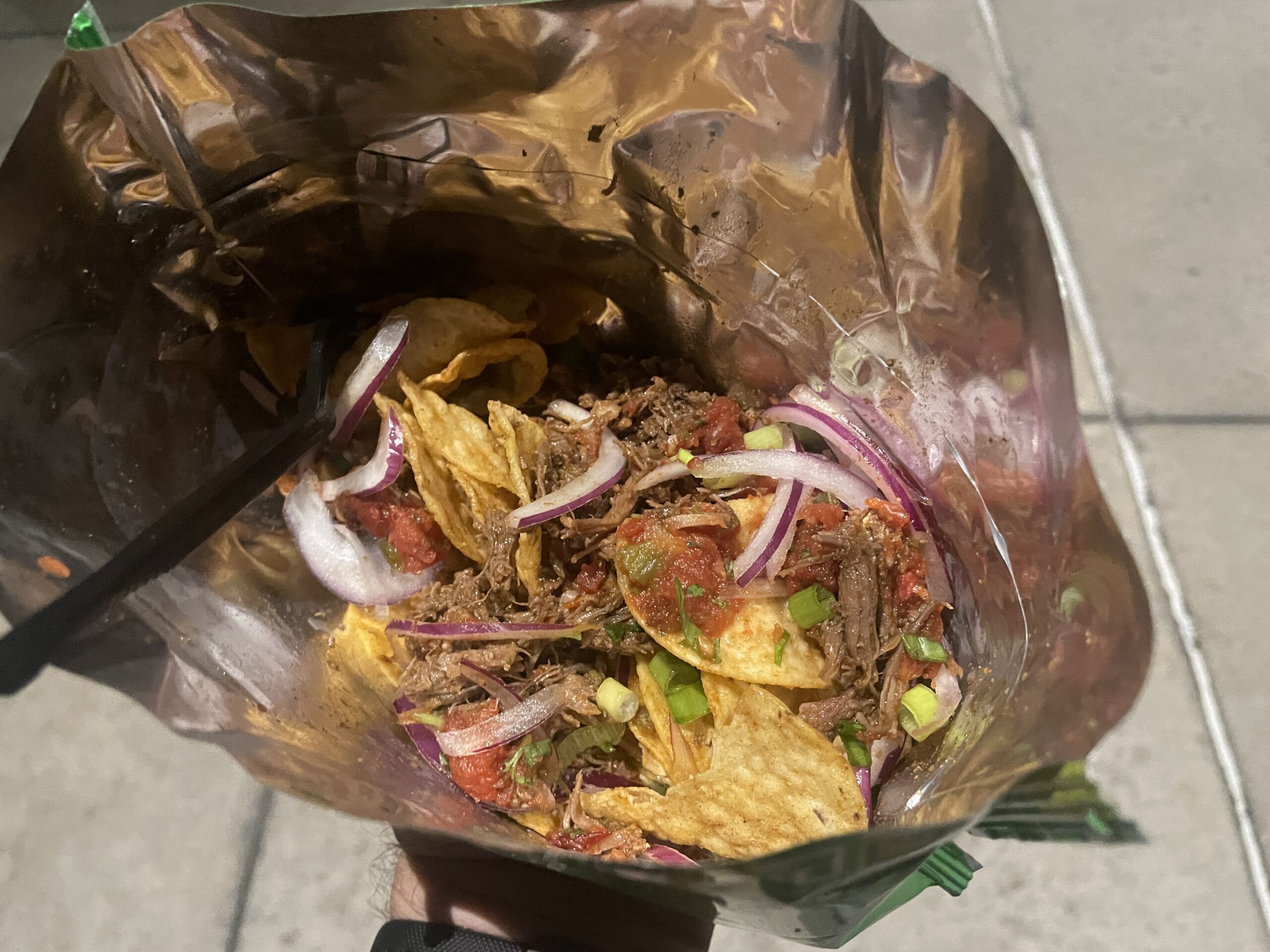 Tostitos Birria Beef Walking Taco at HHN Universal Studios Orlando