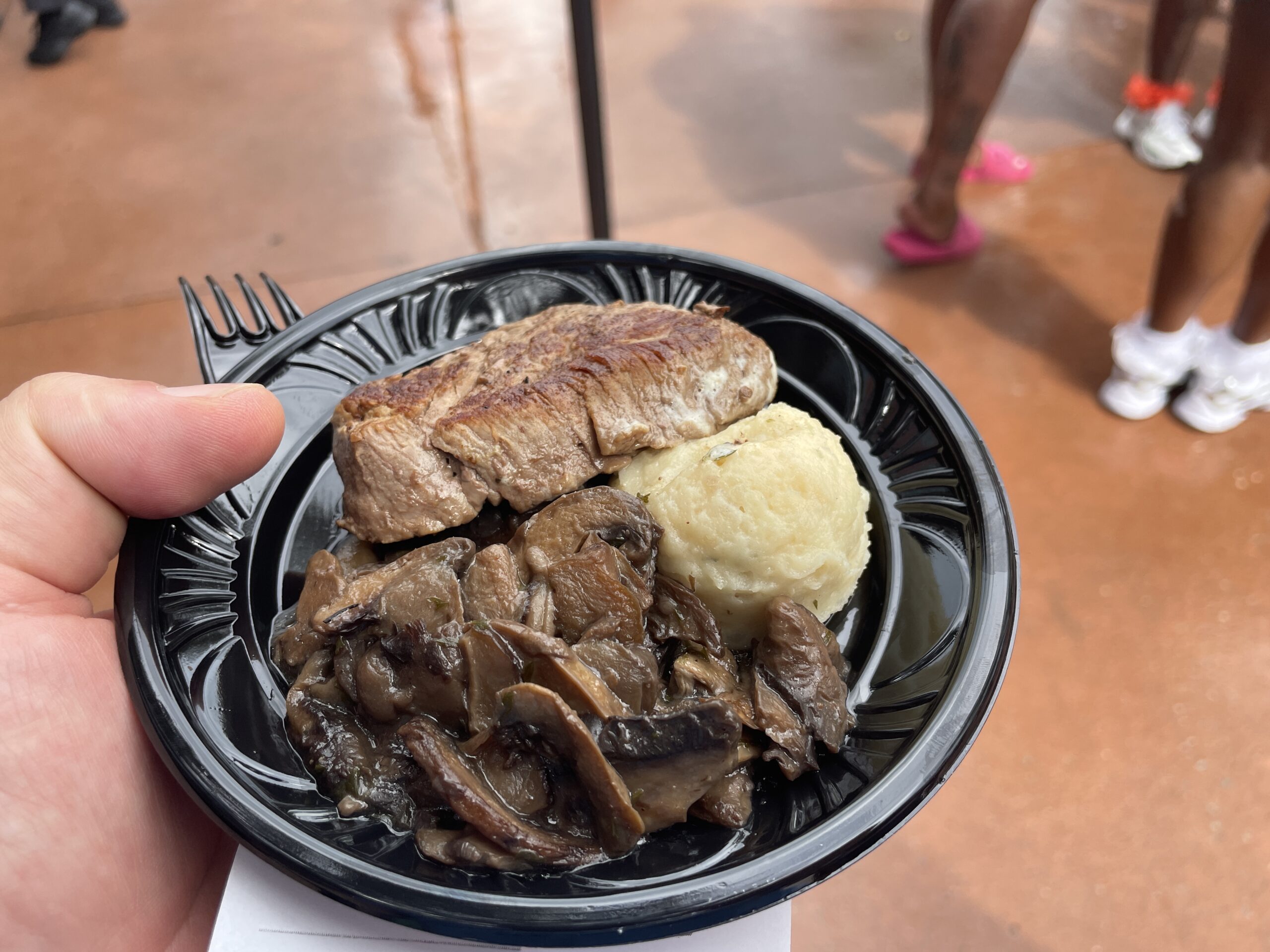 Le Cellier Wild Mushroom Beef Filet Mignon at Epcot during the Food and Wine Festival