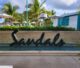 Sandals Resorts sign outside of the resort