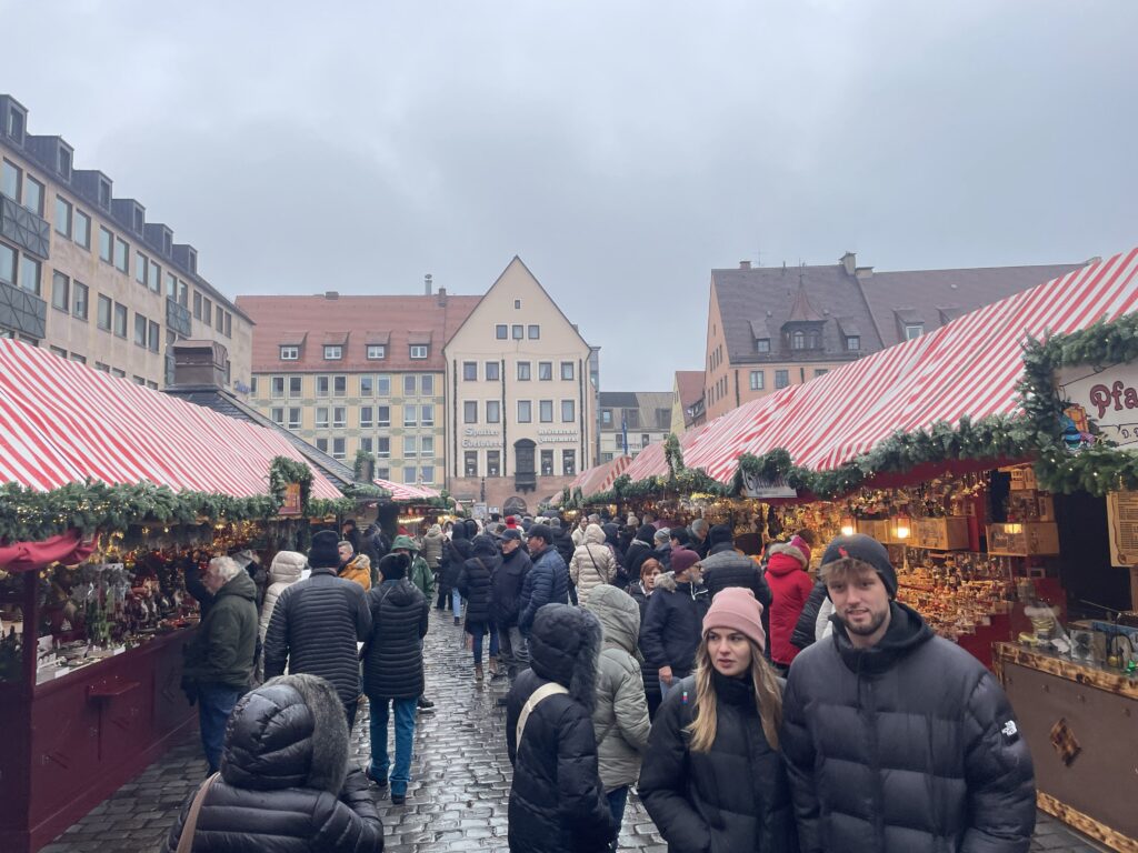 Christmas Markets of Nuremberg Germany during Christmas