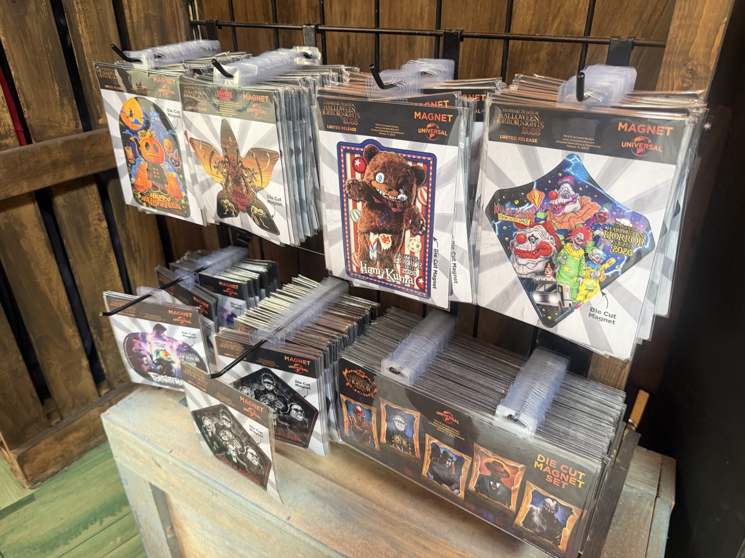 HHN 35 magnets at Universal Studios Orlando Florida
