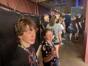 Kids at HHN 35 at Universal Studios in Orlando FL