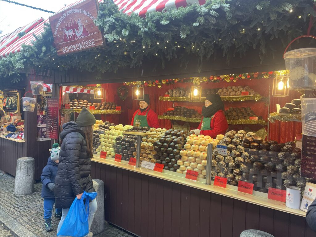 Christmas Markets of Nuremberg Germany during Christmas