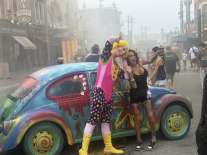 Scare zone at HHN 35 in Orlando FL